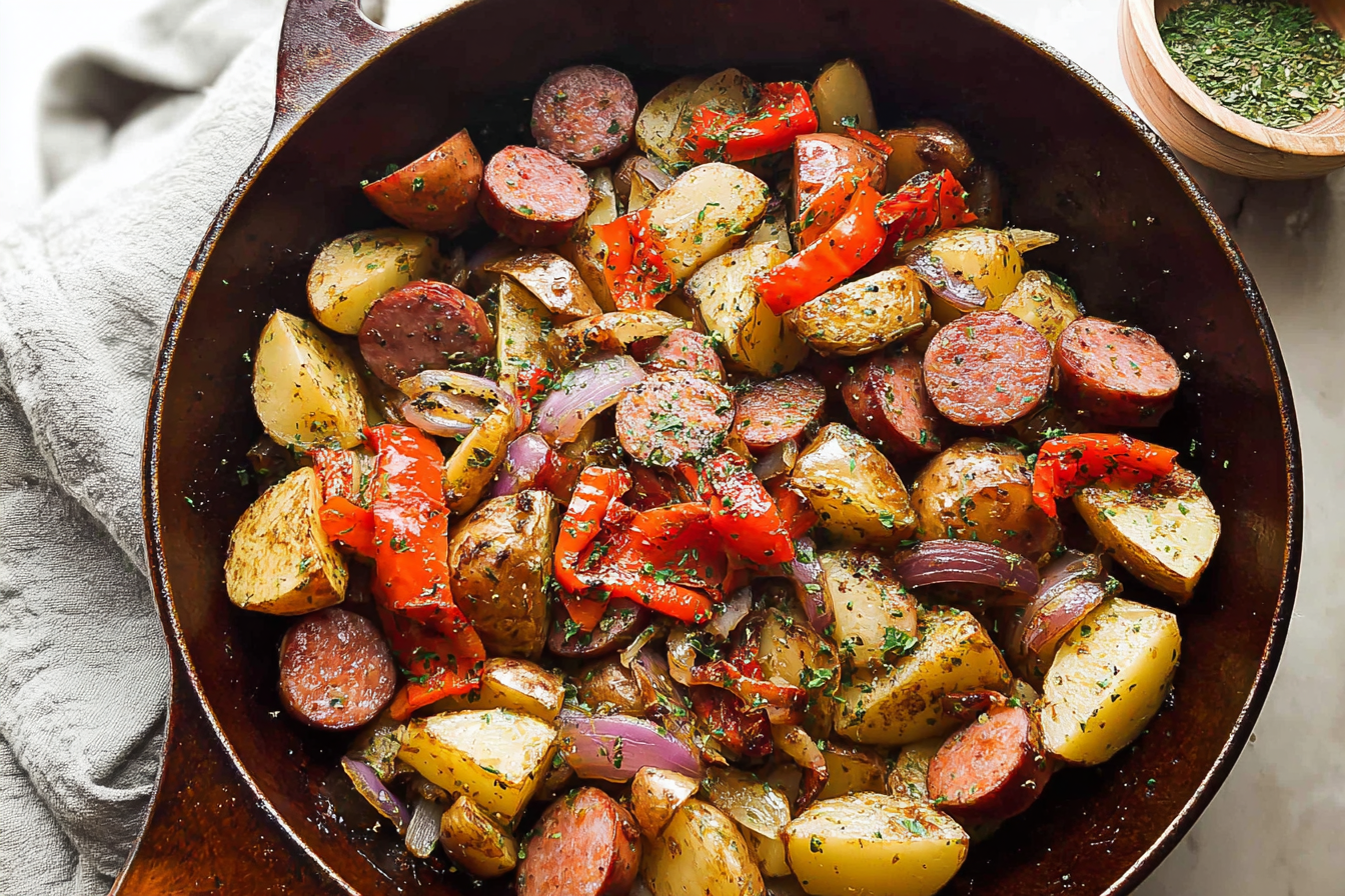 Sausage And Potato Skillet
