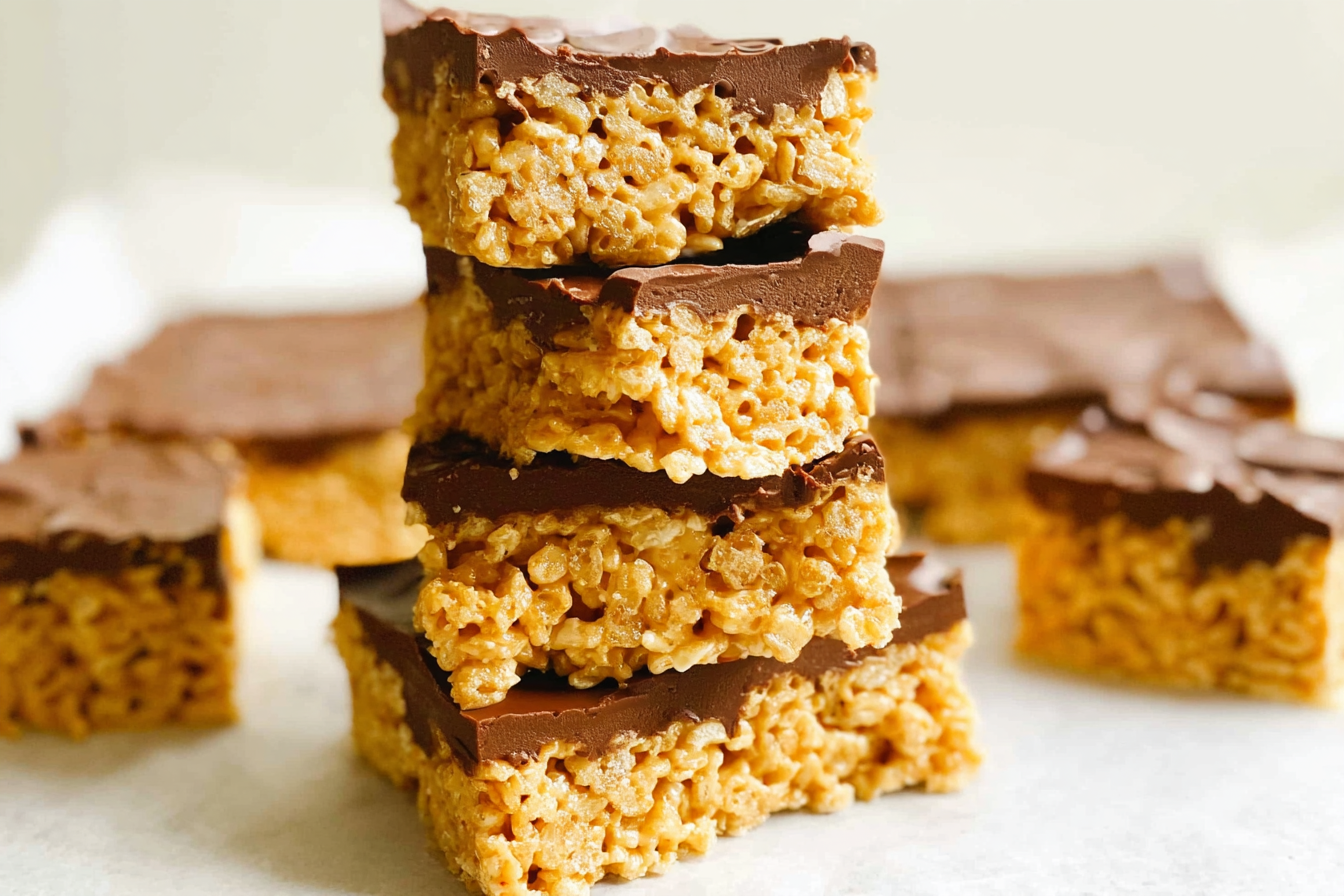 Scotcharoos Simple Butterscotch Marshmallow Treat Recipe 6 Scotcharoos