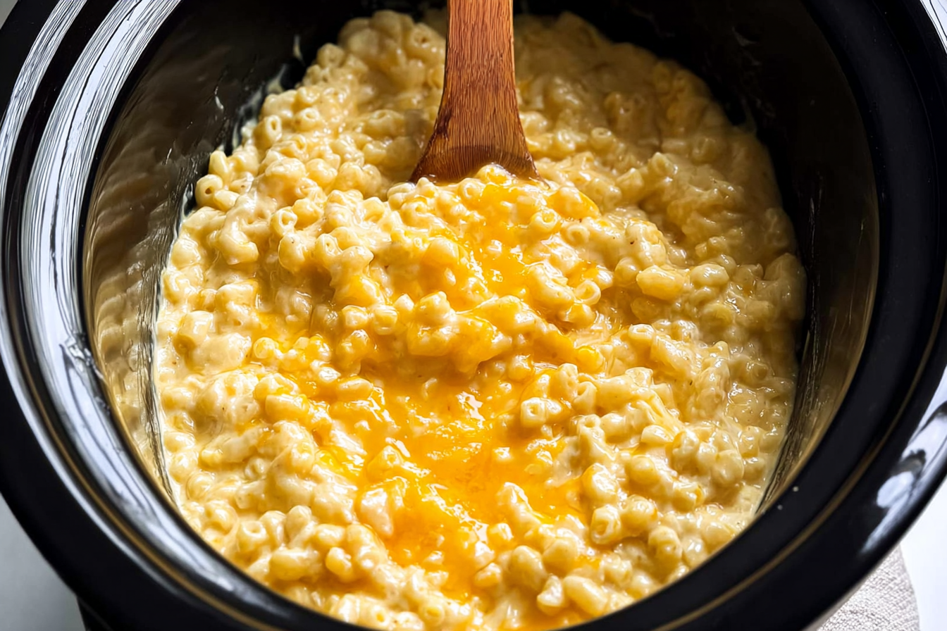 Crockpot Creamy Mac And Cheese Recipe 6 Slow Cooker Macaroni Cheese