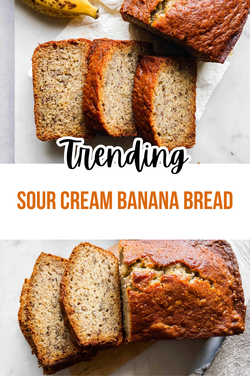 Sour Cream Banana Bread