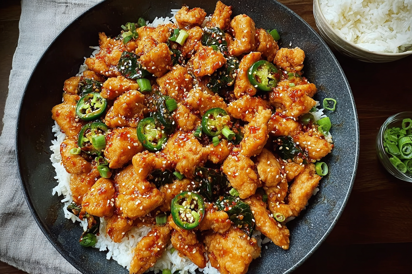 Spicy Jalapeno Chicken Dinner