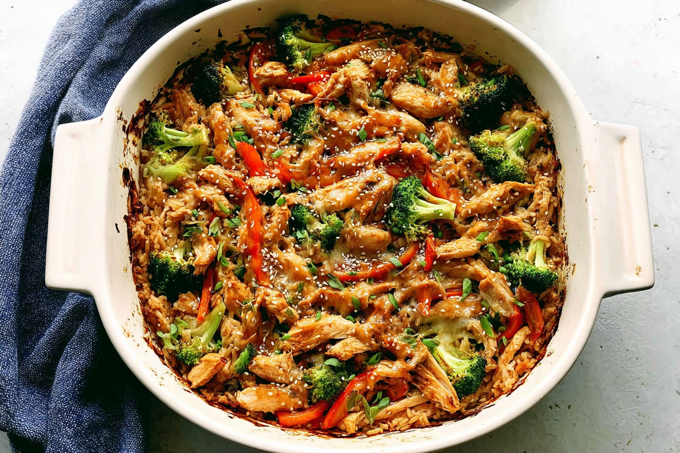 Teriyaki Chicken Casserole