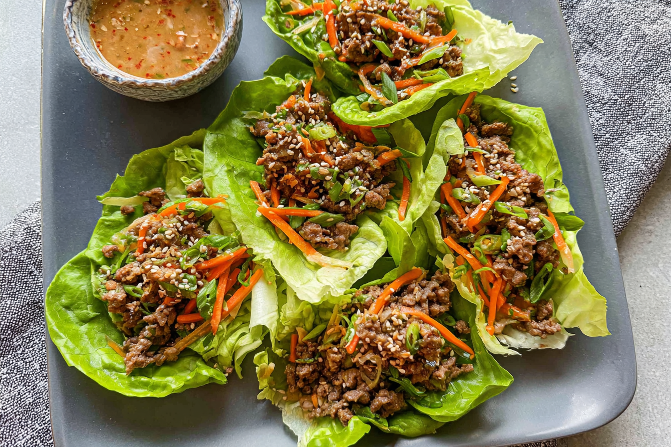 Thai Lettuce Wraps