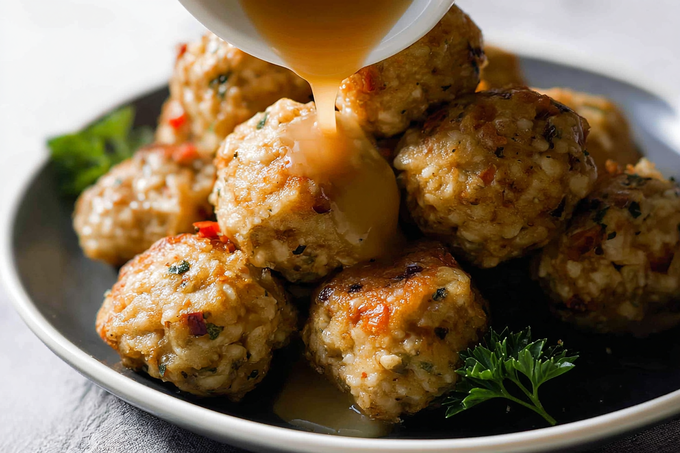 Leftover Turkey Stuffing Balls Recipe For Easy Holiday Bites 6 Turkey Stuffing Balls