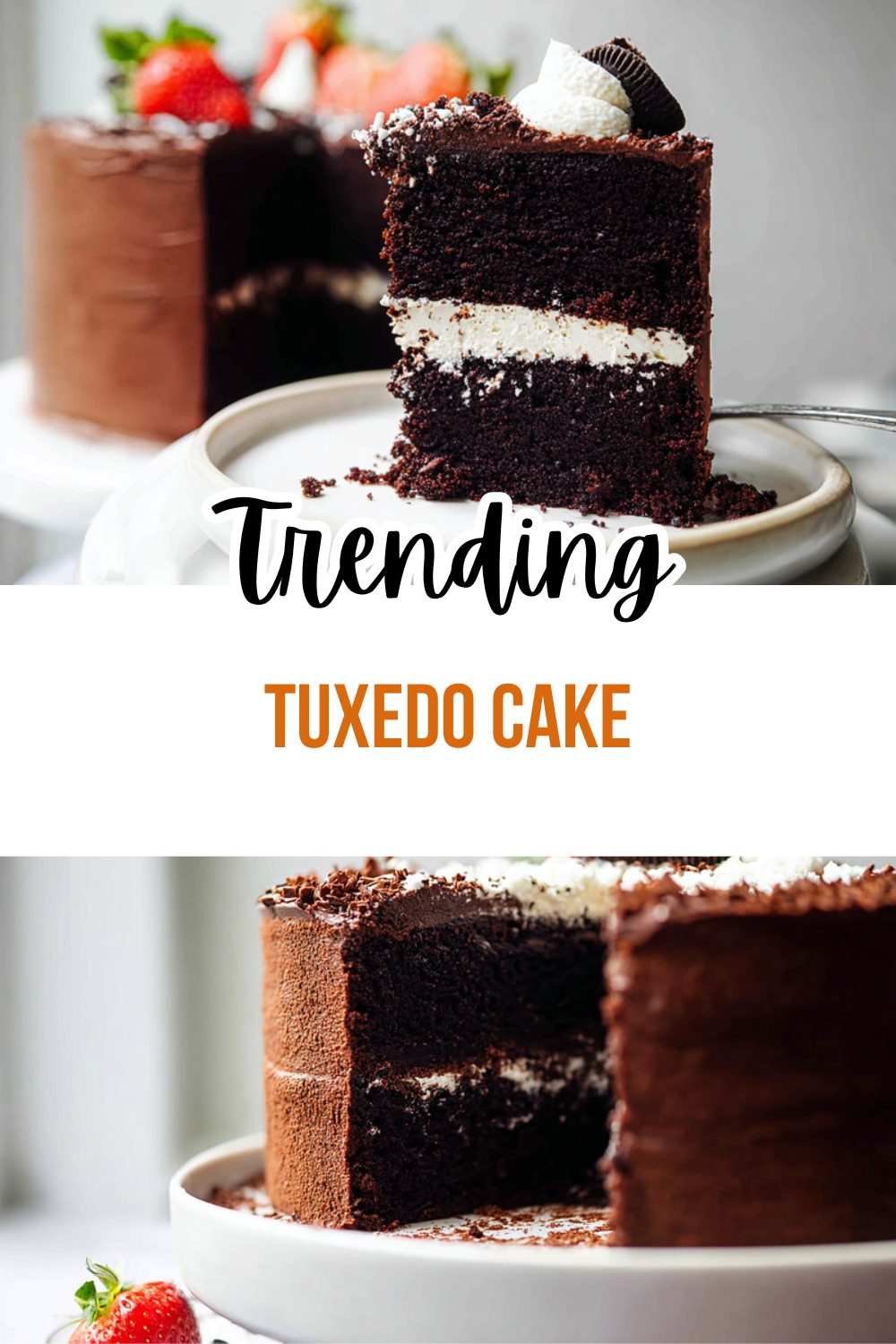 Tuxedo Cake Recipe Copycat For A Decadent Layered Dessert 7 Tuxedo Cake
