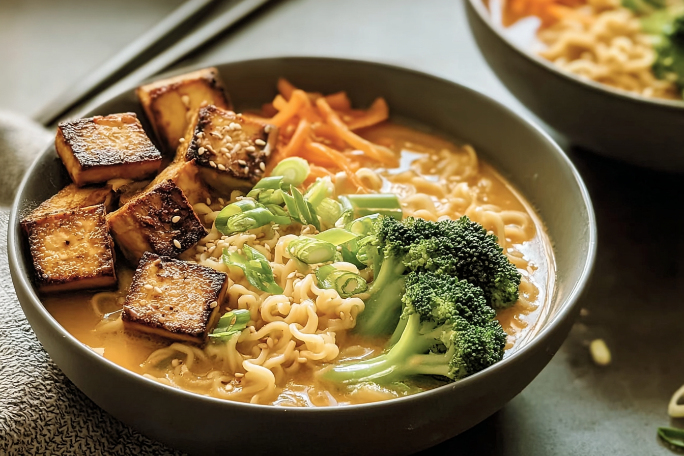 Vegan Sesame Tantanmen Recipe With Homemade Ramen Noodles 6 Vegan Sesame Ramen