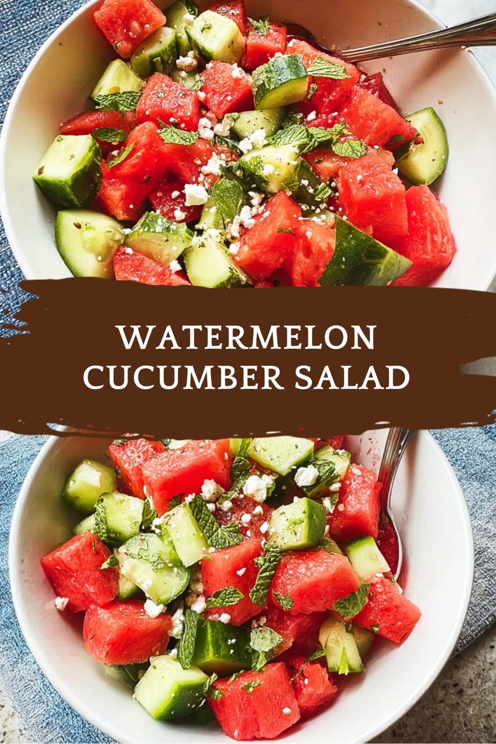 Watermelon Salad With Feta And Cucumber For A Refreshing Twist 7 Watermelon Cucumber Salad
