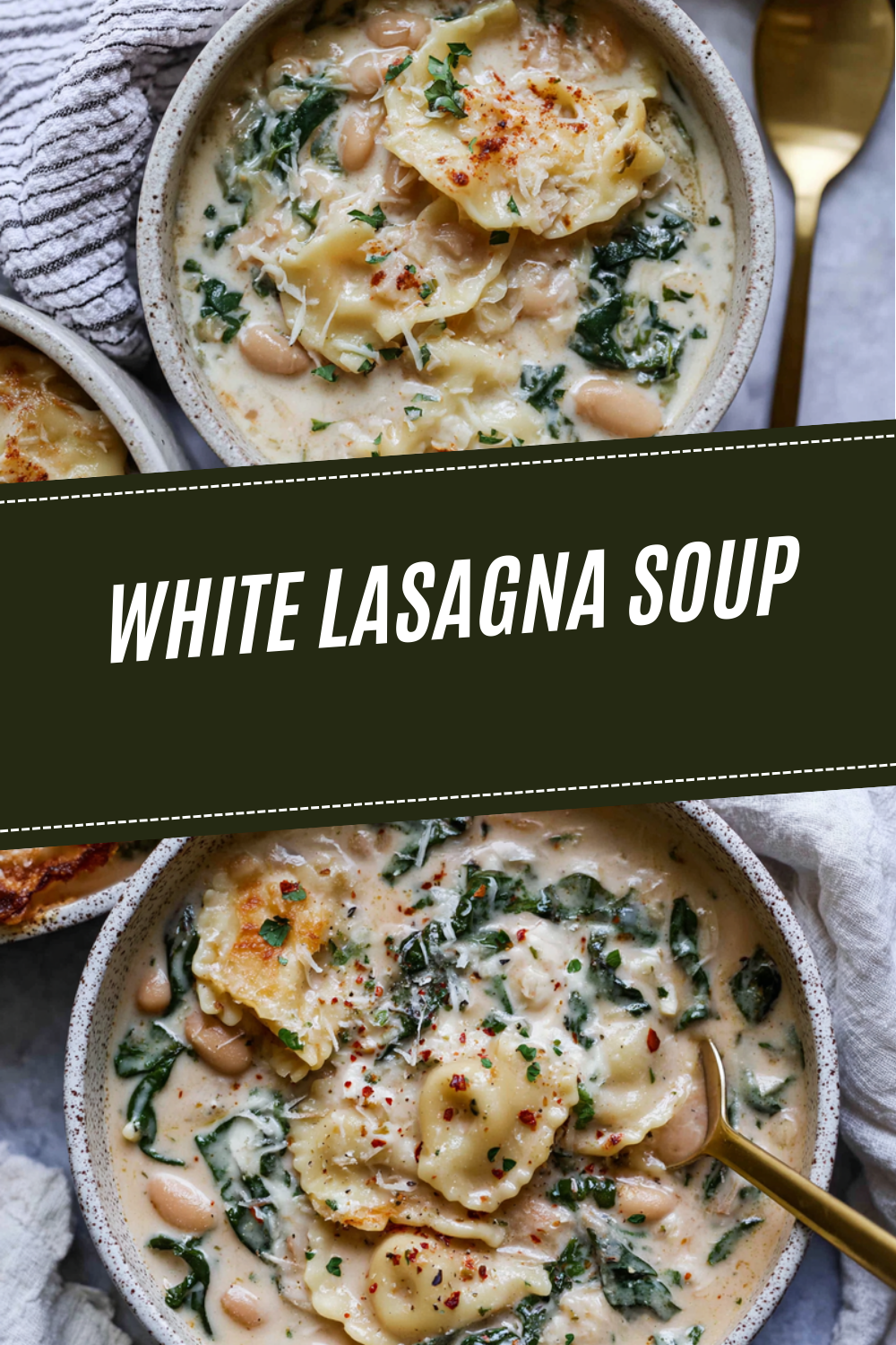 White Lasagna Soup