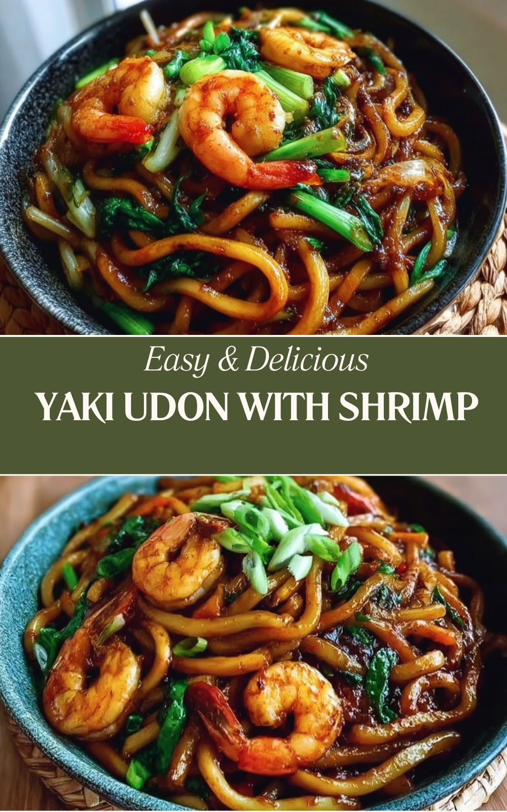 Yaki Udon With Shrimp And Vegetables In Savory Sauce 7 Yaki Udon With Shrimp