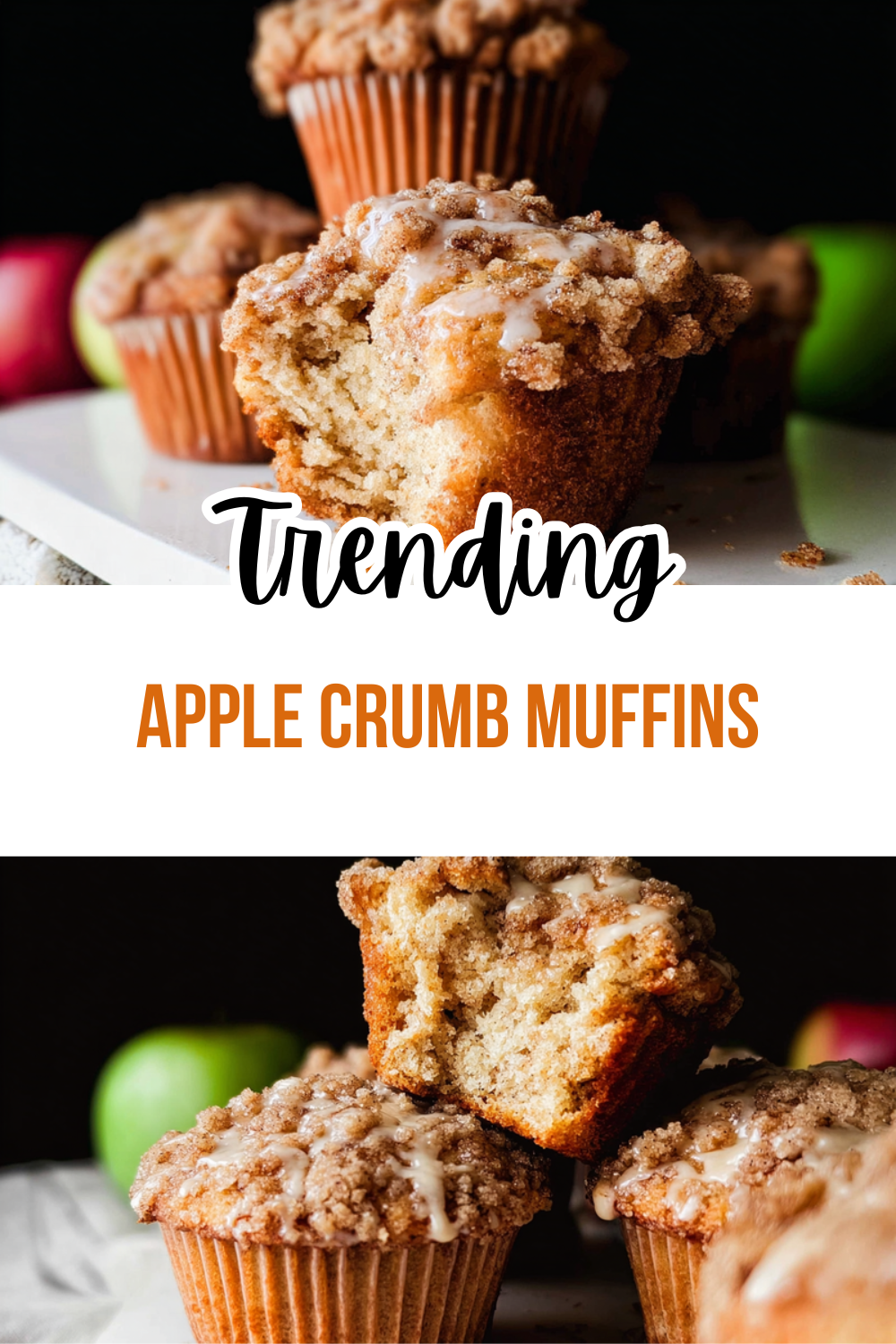 Apple Cinnamon Muffins With A Crunchy Crumb Topping 7 Apple Crumb Muffins