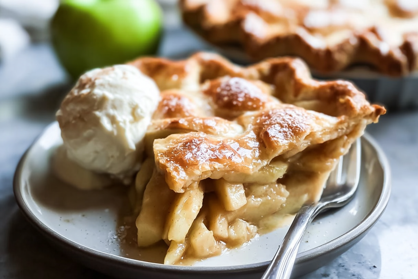 Apple Pie With Ice Cream Recipe For A Classic Dessert 6 Apple Pie A La Mode