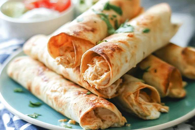 Baked Creamy Chicken Taquitos 3.Png