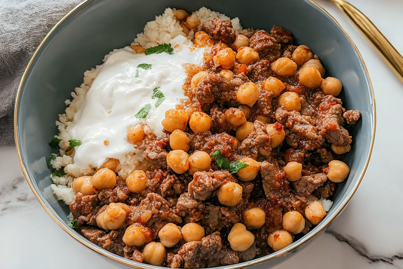 Beef And Chickpeas