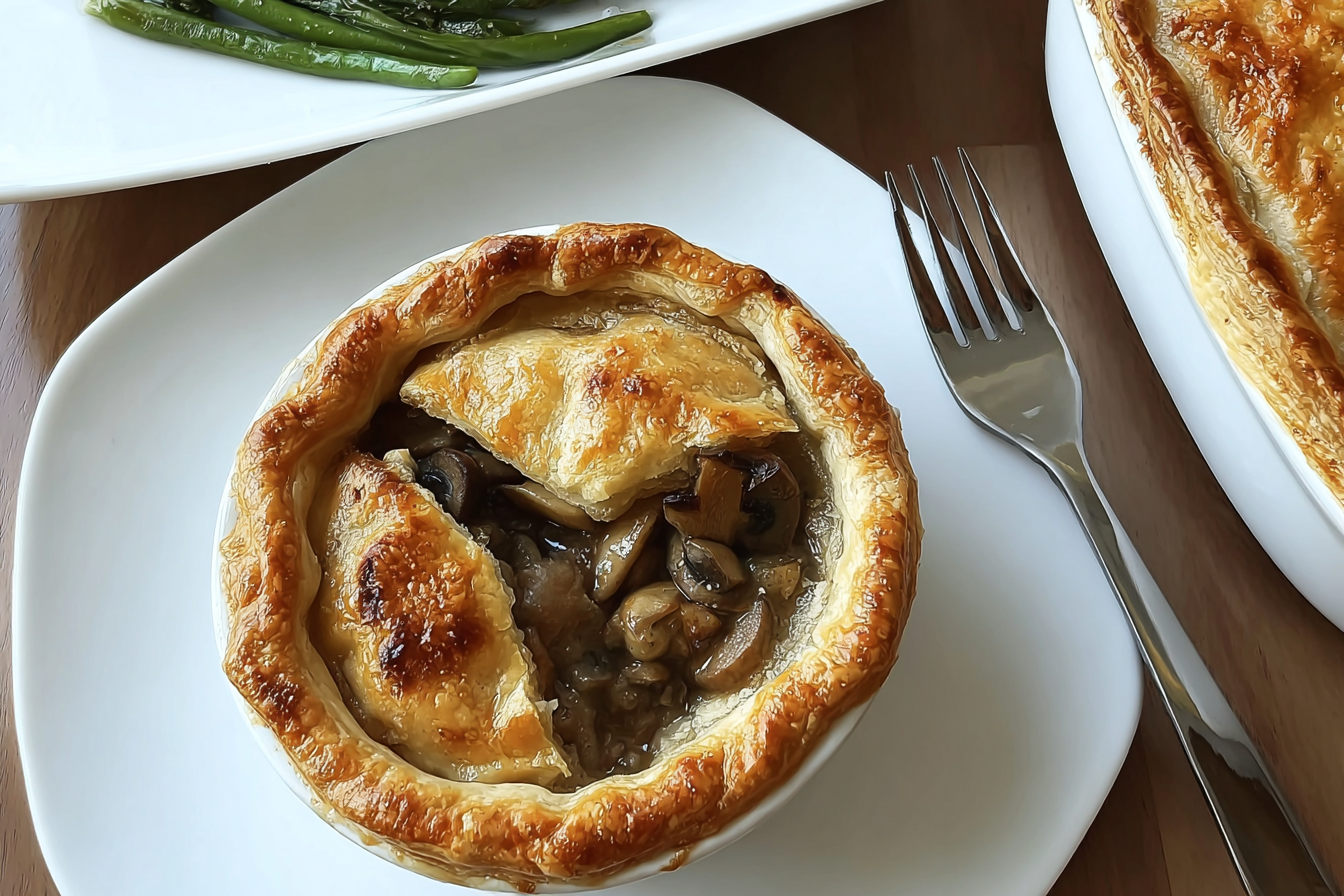 Beef And Mushroom Pot Pies