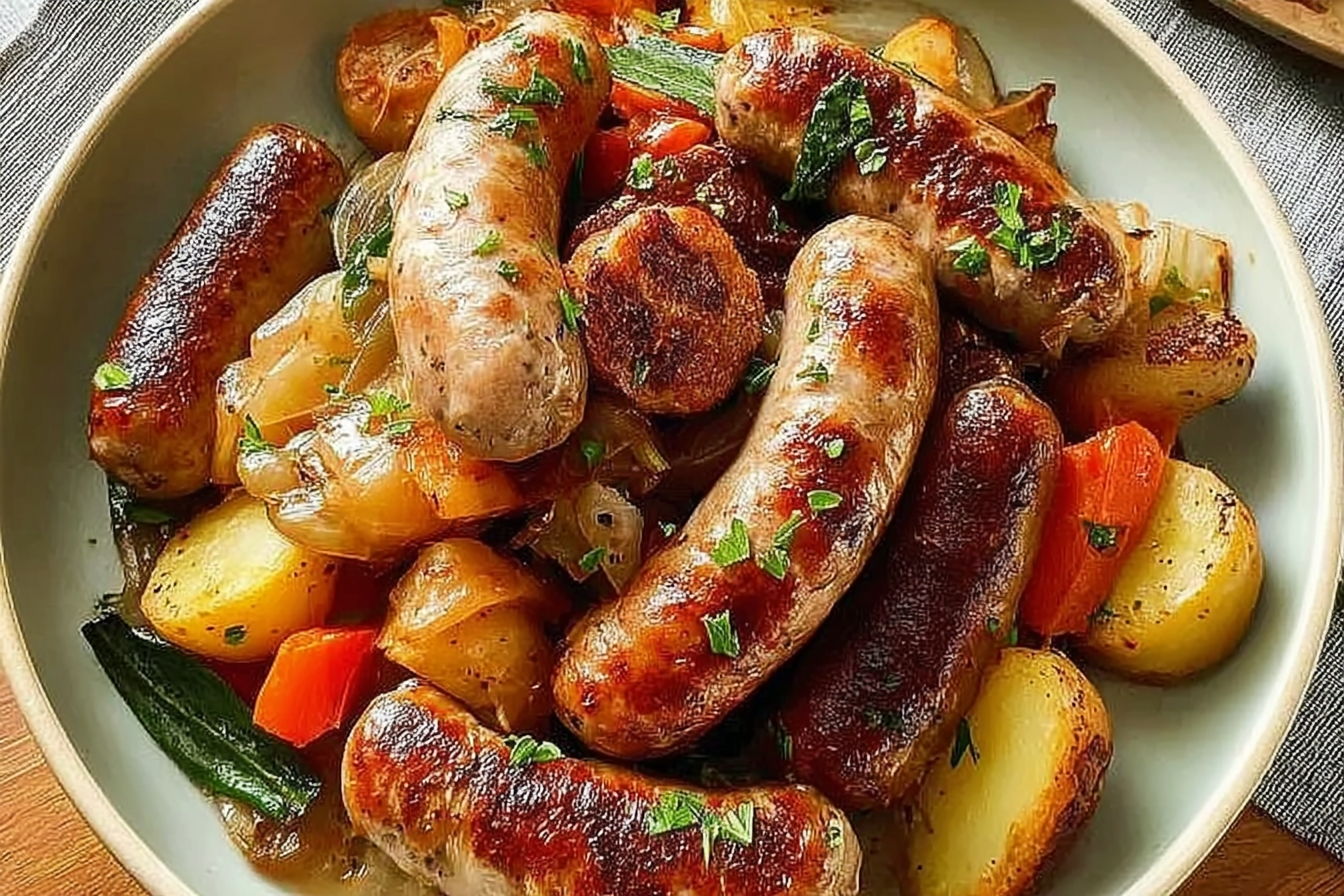 Bratwurst Dinner