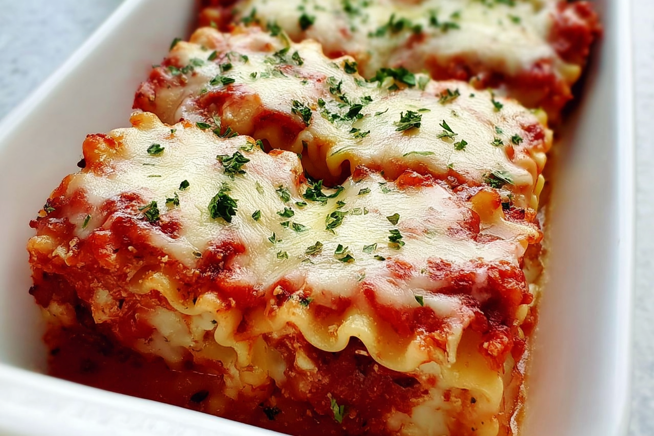 Cheesy Lasagna Rolls