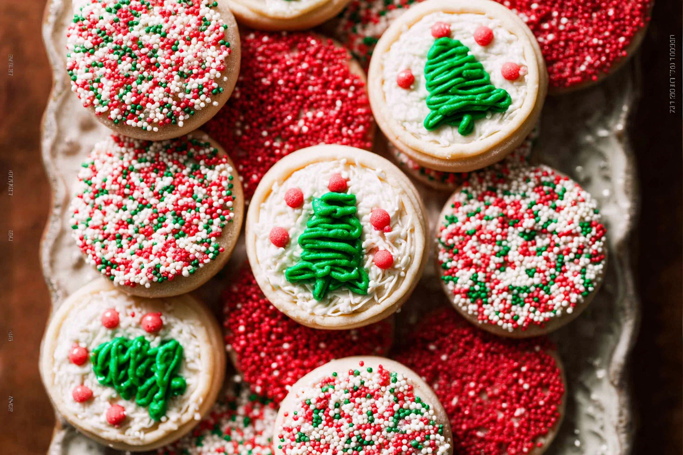 Christmas Sprinkle Sugar Cookies Recipe For Festive Flavor And Fun 6 Christmas Sprinkle Cookies