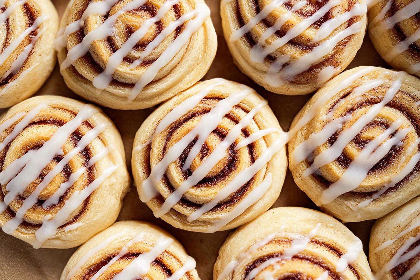 Cinnamon Roll Cookies Recipe With Soft Swirls And Sweet Glaze 6 Cinnamon Roll Cookies