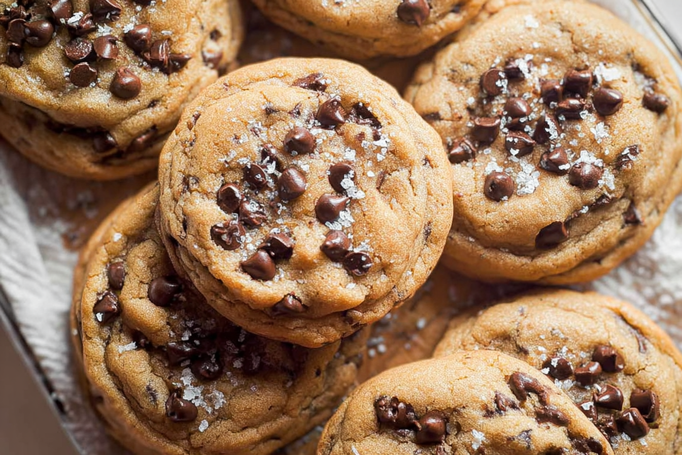 Flourless Chocolate Chip Cookies