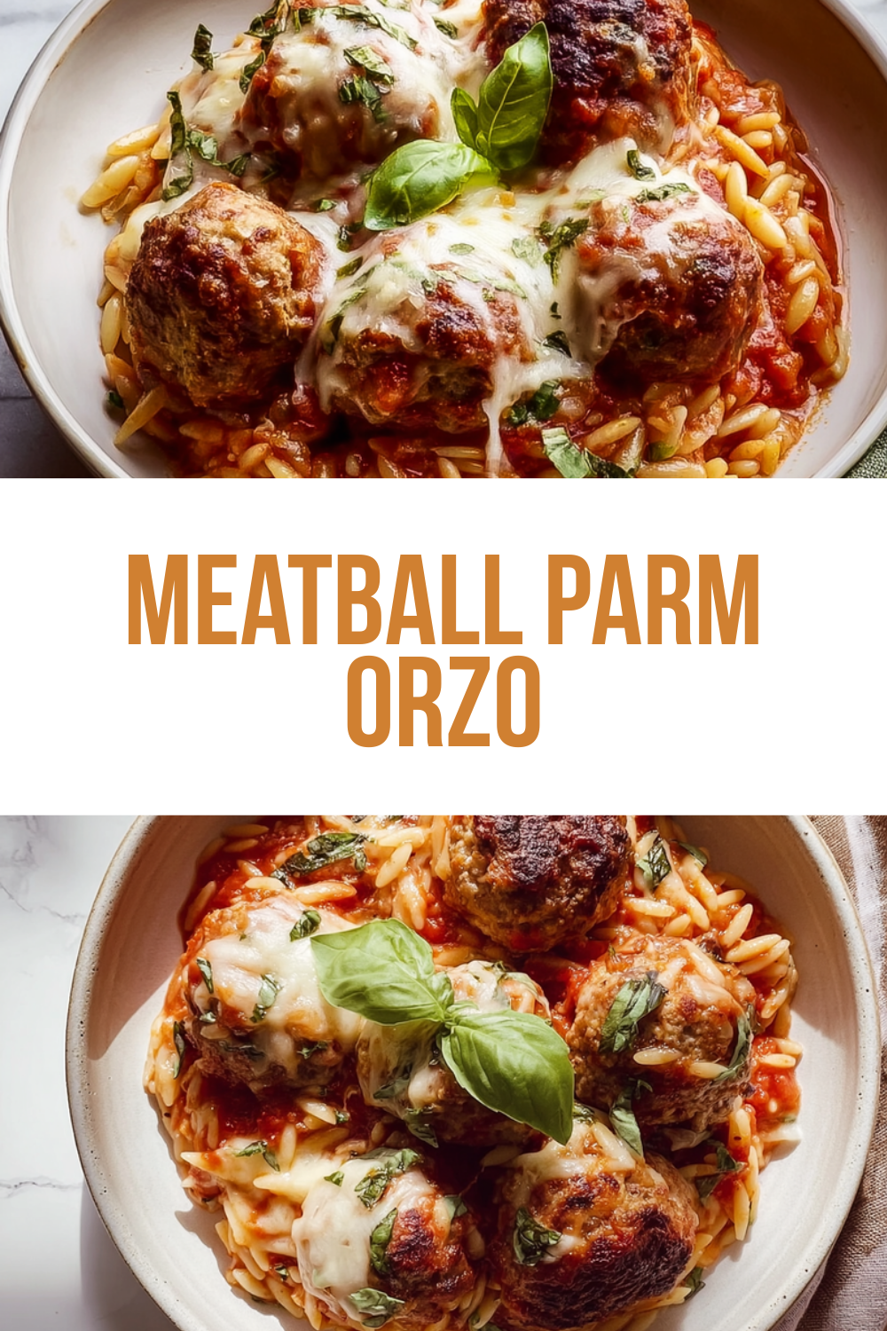 One-Pot Meatballs With Orzo In Savory Tomato Sauce 7 Meatball Parm Orzo