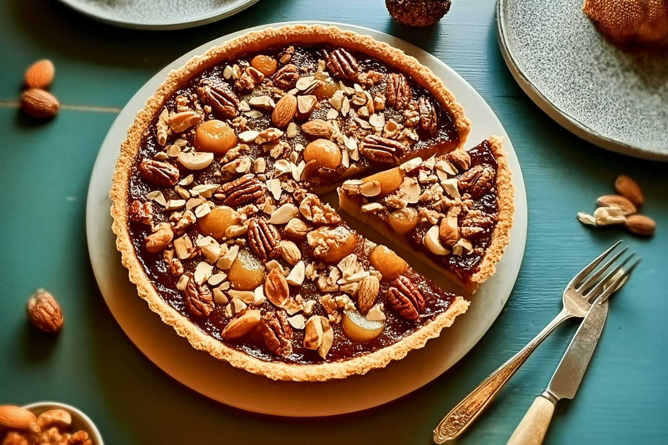 Nepali Spiced Fruit And Nut Tart Recipe With Authentic Flavors 7 Nepali Spiced Fruit And Nut Tart
