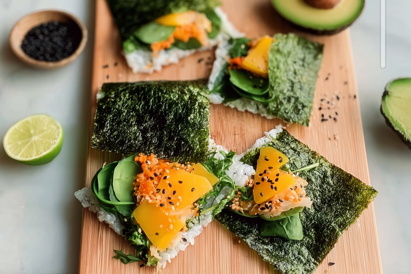 Nori Wraps Recipes Ideas For Fresh And Healthy Meals 6 Nori Wraps