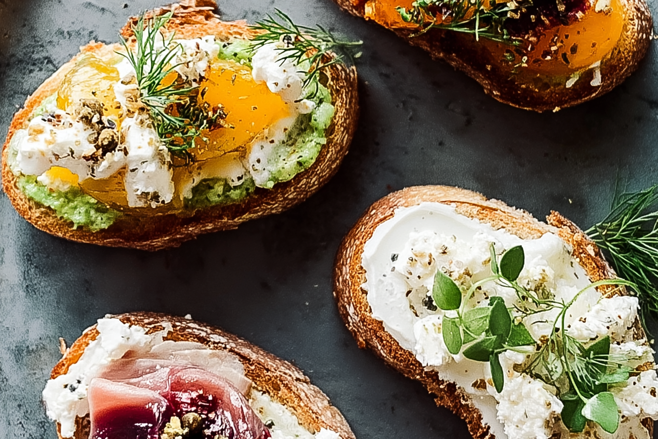 Party Tartines