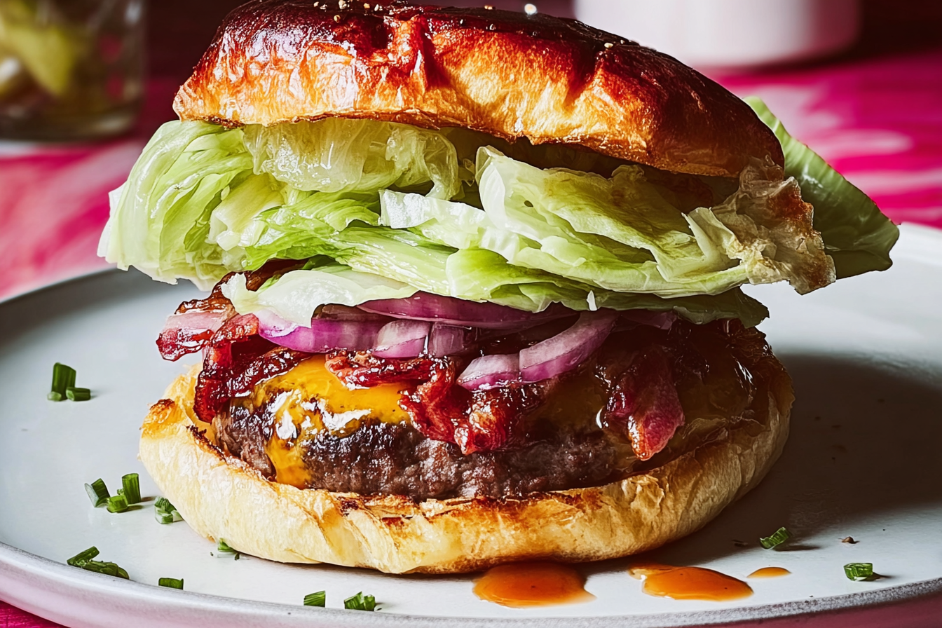 Roasted Cabbage Burgers