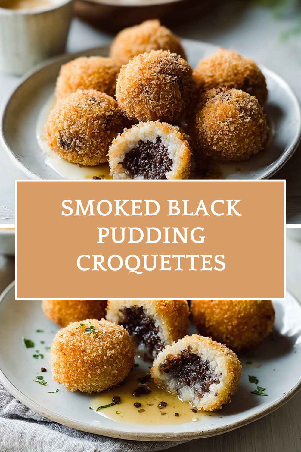 Smoked Black Pudding Croquettes With Tangy Apple Sauce Recipe 7 Smoked Black Pudding Croquettes