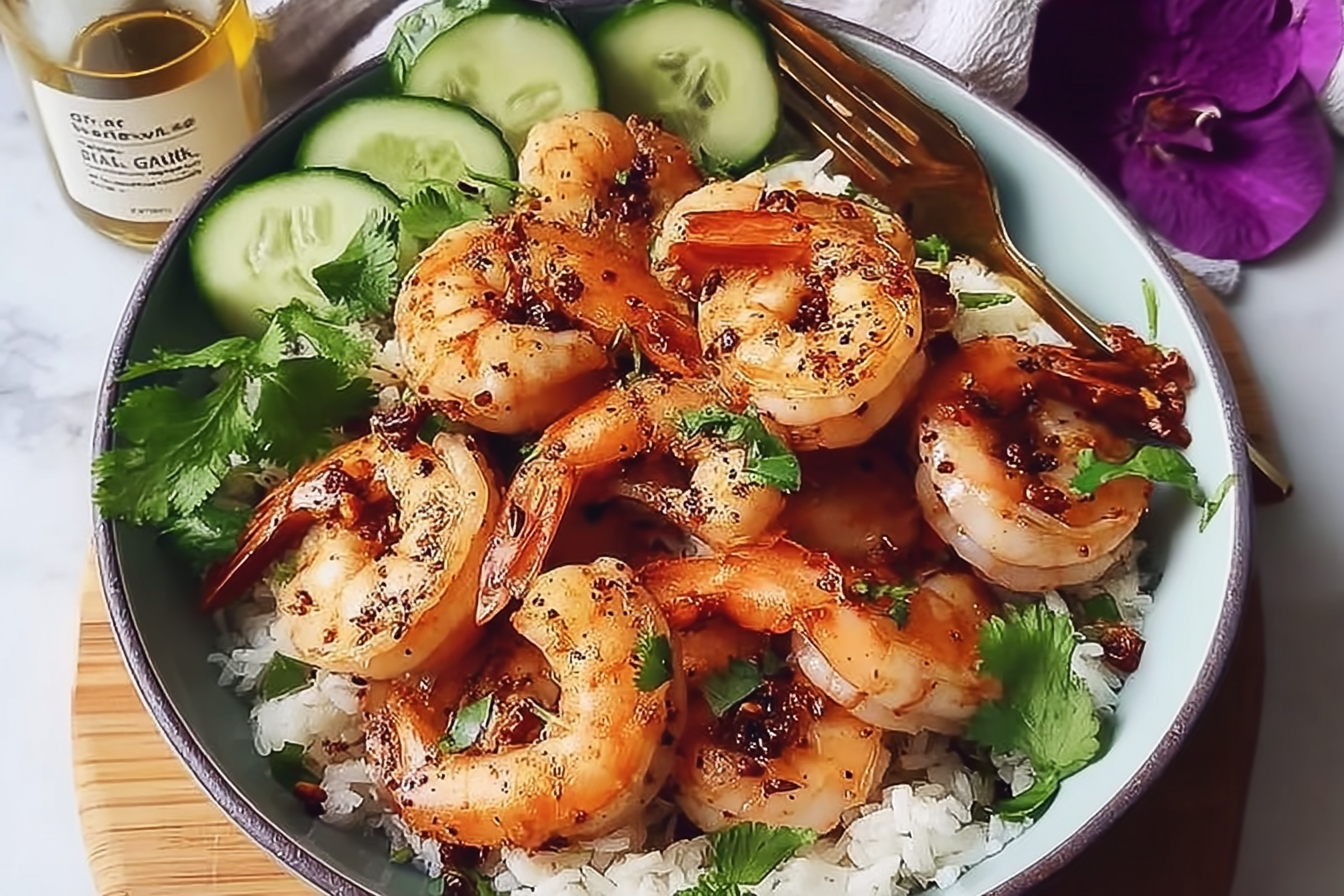 Spiced Garlic Shrimp