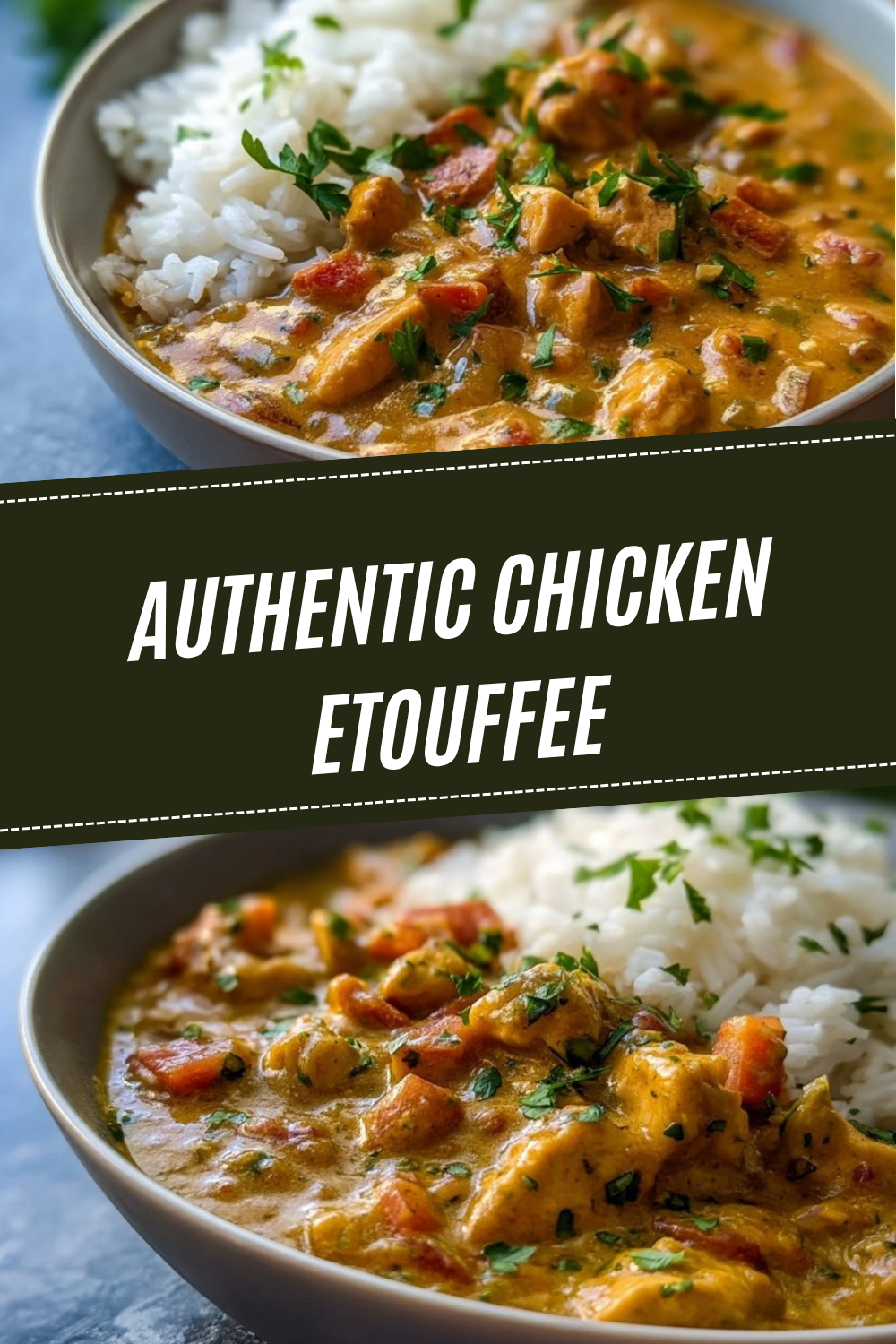 Authentic Chicken Etouffee