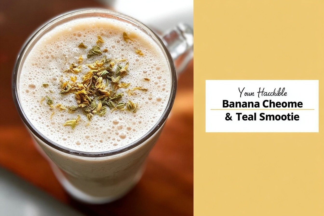 Banana Chamomile Tea Smoothie