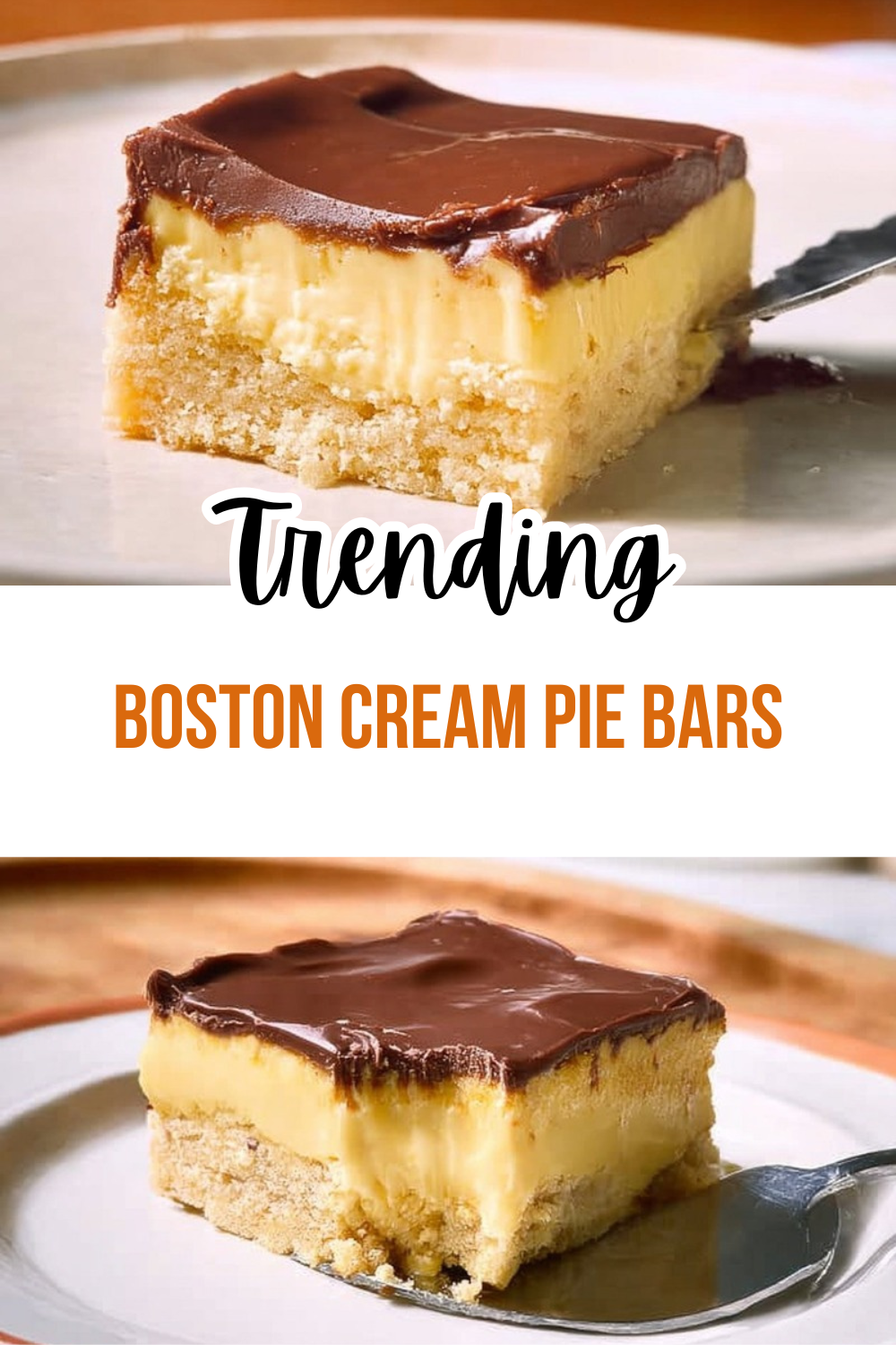 No Bake Boston Cream Pie Bars 7 Boston Cream Pie Bars