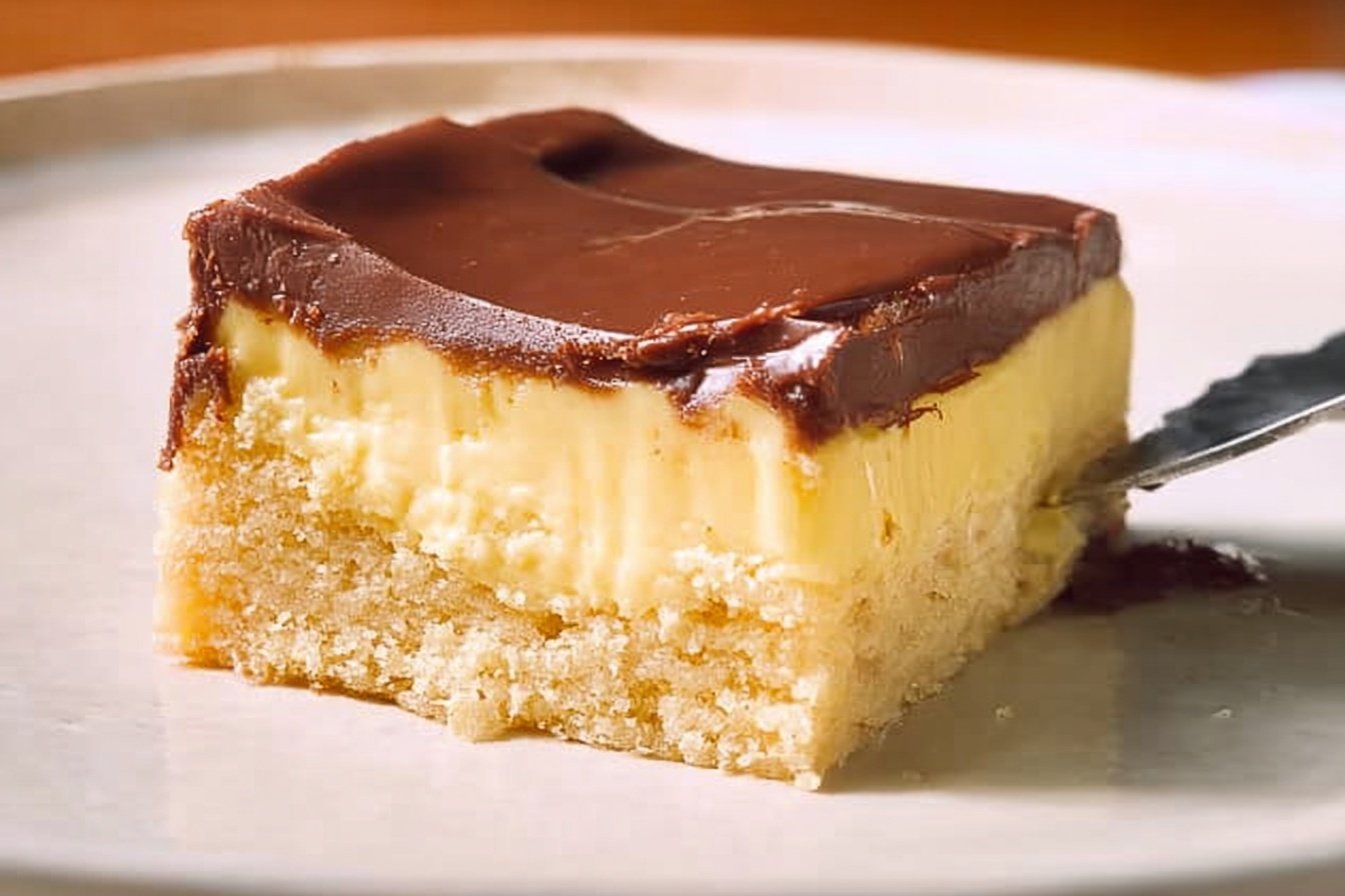 No Bake Boston Cream Pie Bars 6 Boston Cream Pie Bars