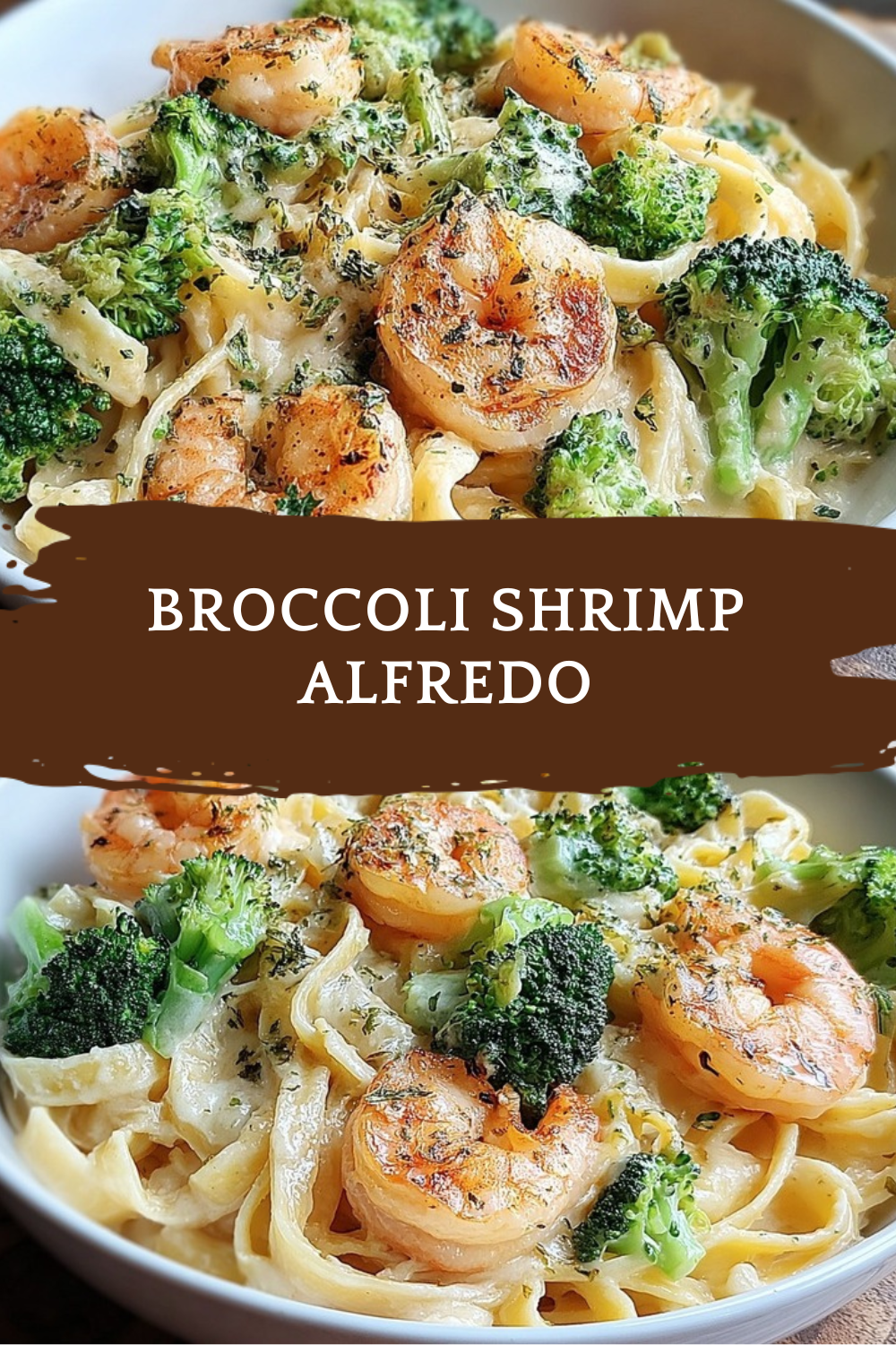Broccoli Shrimp Alfredo