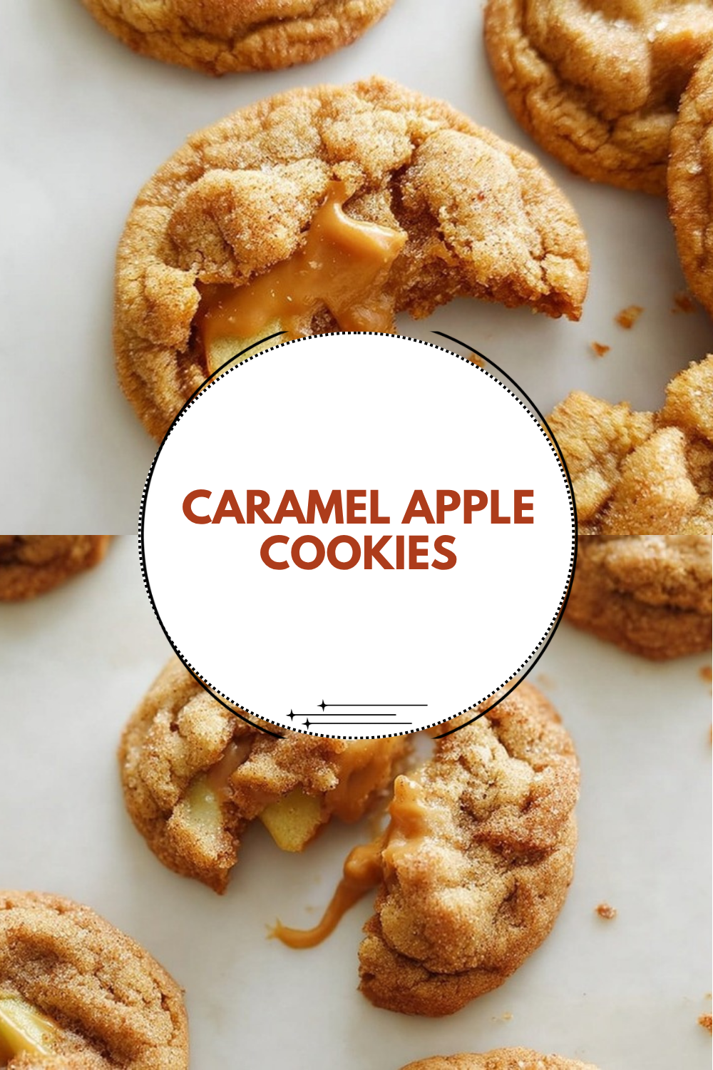 Caramel Apple Cookies Soft Chewy Fall Recipe 7 Caramel Apple Cookies