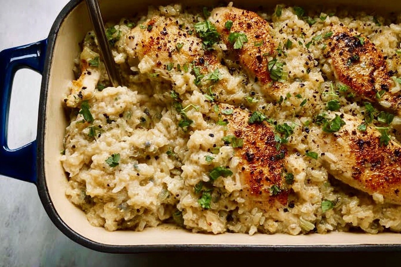 Chicken Rice Casserole With Just 4 Ingredients 6 Chicken Rice Casserole