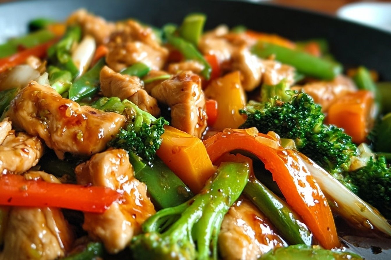 Chicken Stir Fry With Vegetables 82.Png
