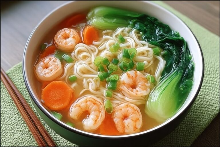Chinese Rice Noodle Soup With Shrimp 13.Png