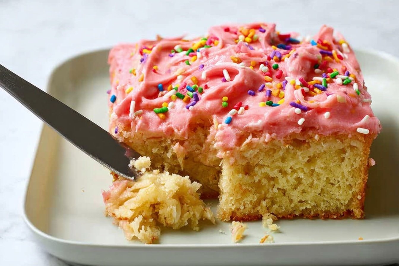 Cortadillo Mexican Pink Cake Recipe 6 Cortadillo