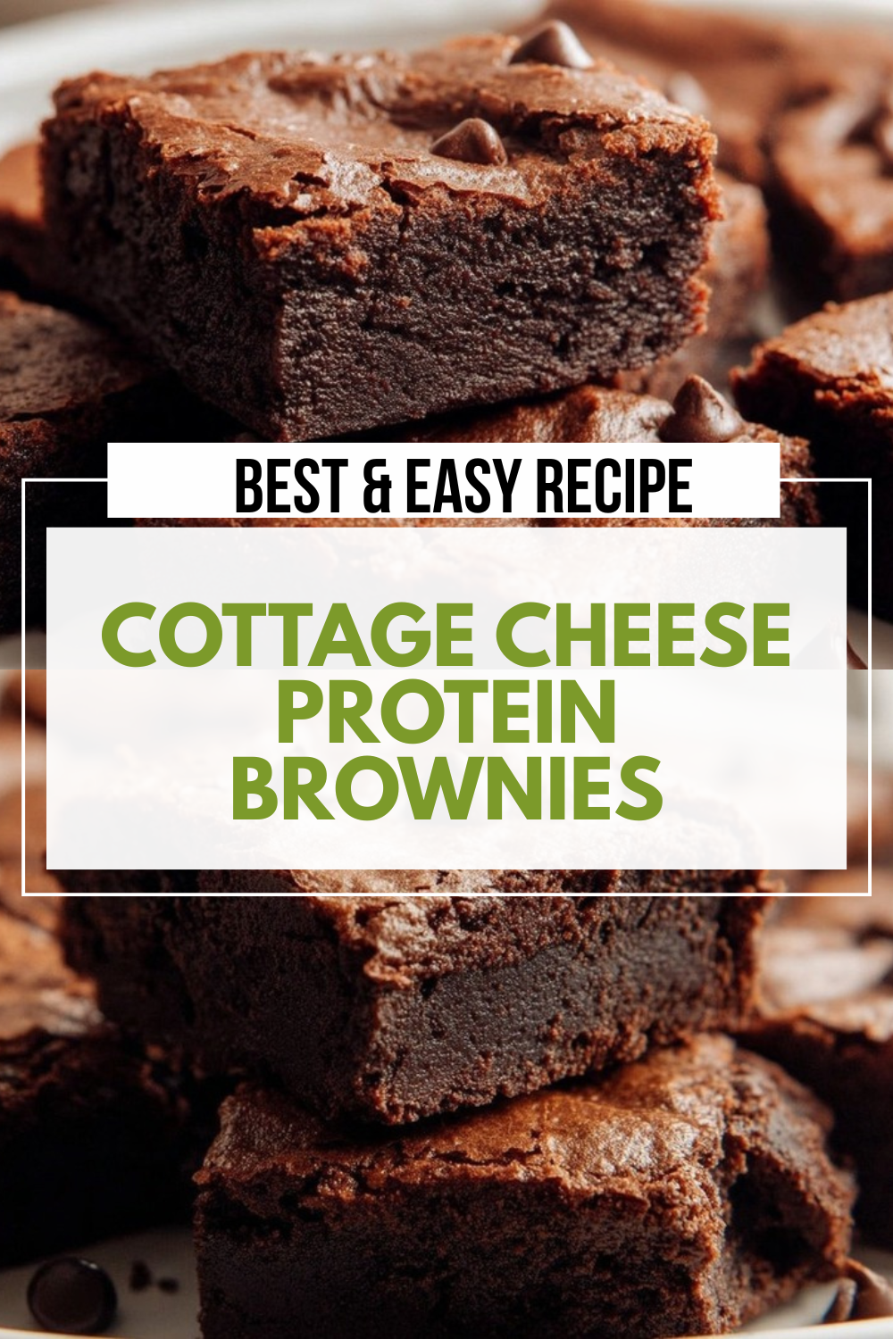 Cottage Cheese Brownies Recipe 7 Cottage Cheese Protein Brownies