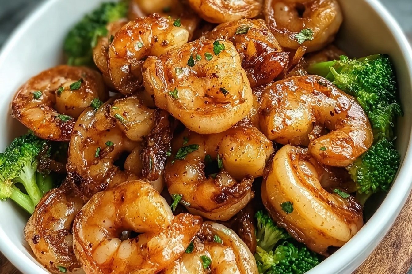 Easy High-Protein Honey Garlic Shrimp