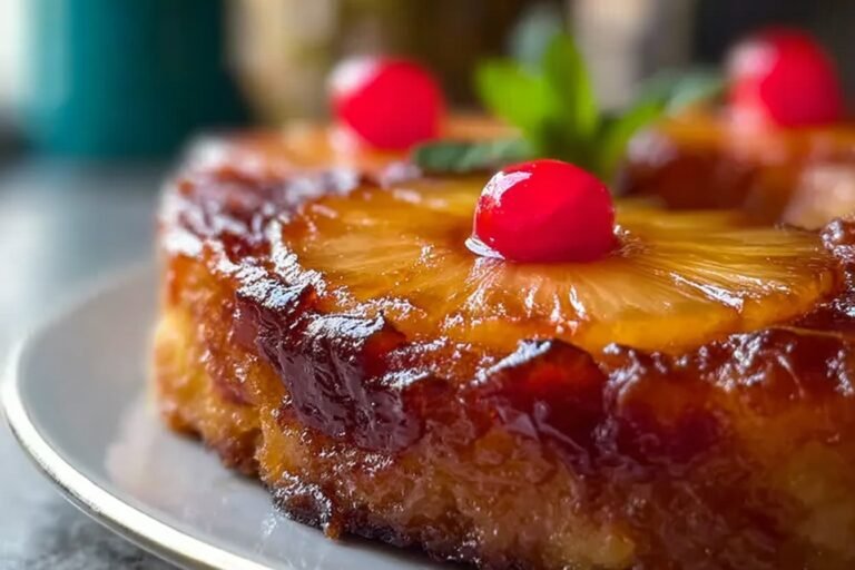 Easy Pineapple Upside Down Cake 2.Png