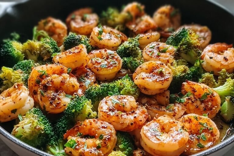 Garlic Butter Shrimp And Broccoli 16.Png
