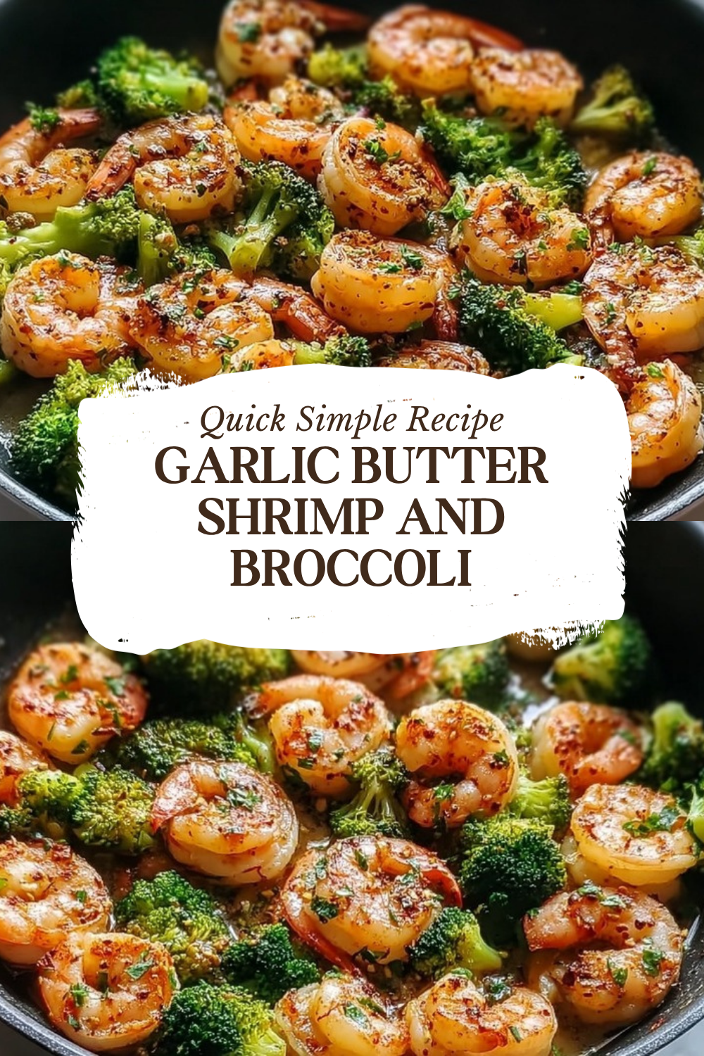Garlic Butter Shrimp And Broccoli