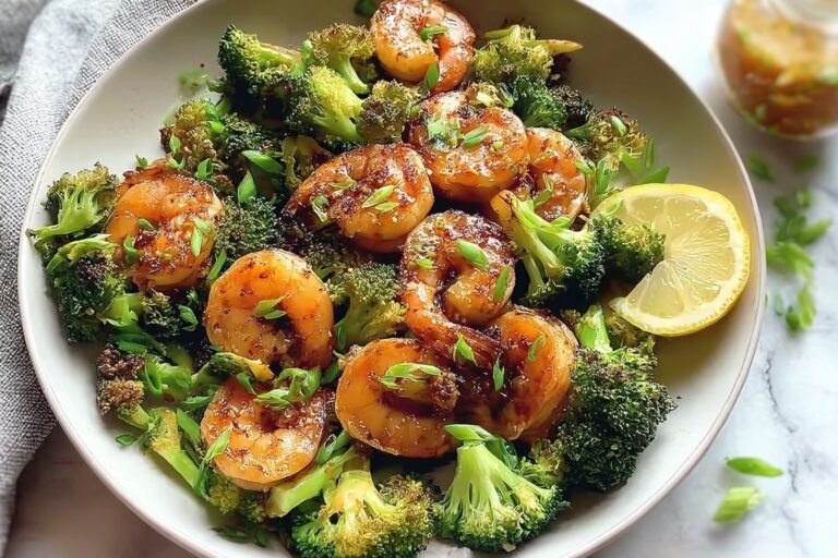 Garlic Butter Shrimp With Broccoli 46.Png