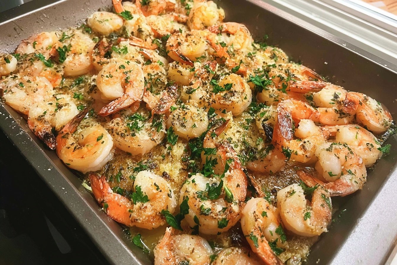 Garlic Parmesan Roasted Shrimp Recipe 4 Garlic Parmesan Roasted Shrimp