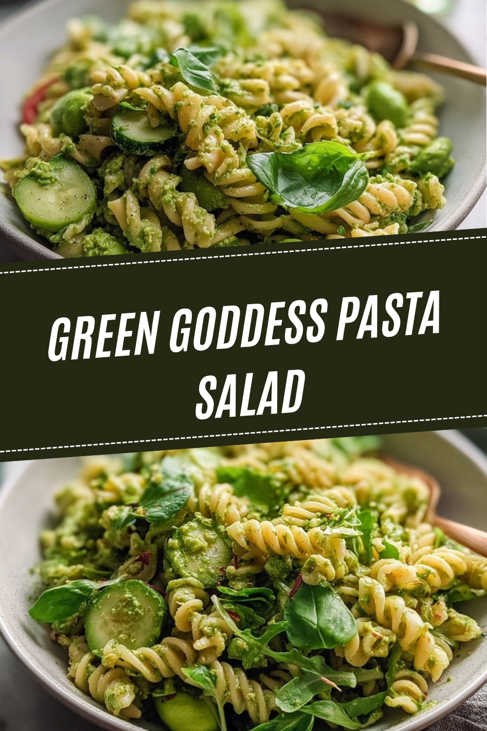 Green Goddess Pasta Salad Recipe 7 Green Goddess Pasta Salad