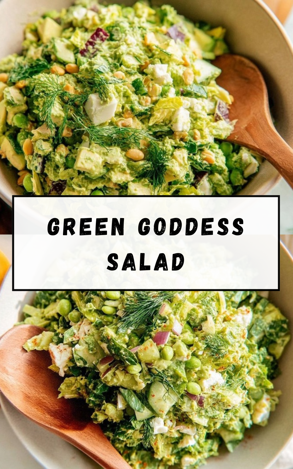 Green Goddess Salad Recipe: Fresh Herbs And Creamy Dressing 4 Green Goddess Salad