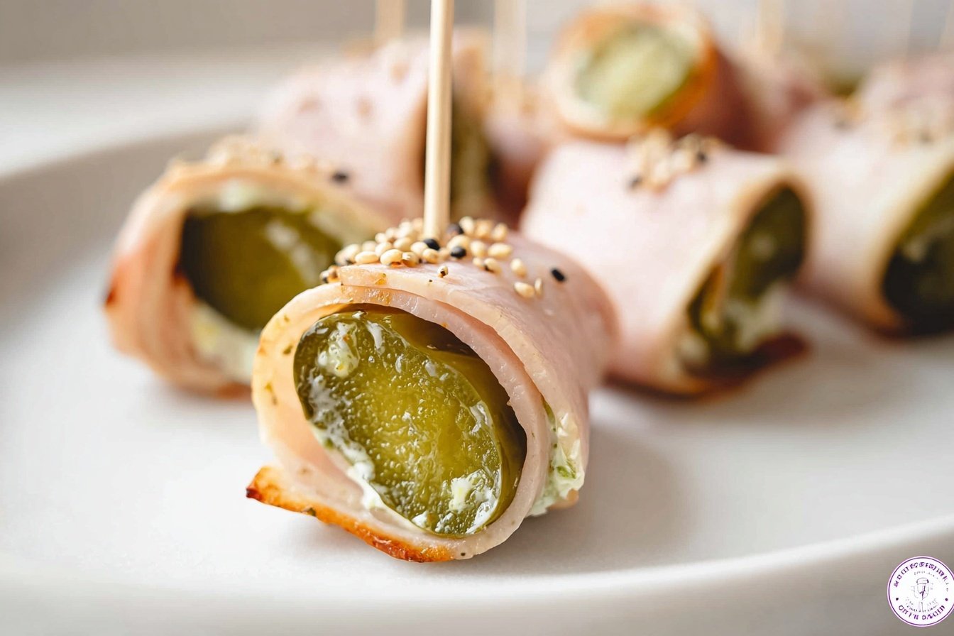 Ham And Pickle Roll Ups Recipe 6 Ham Pickle Roll Ups